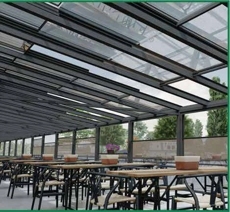 Glass Panel Roof